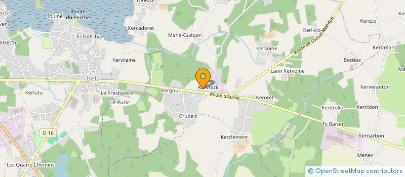 localisation de l'entreprise HLL RIEUX  BELZ