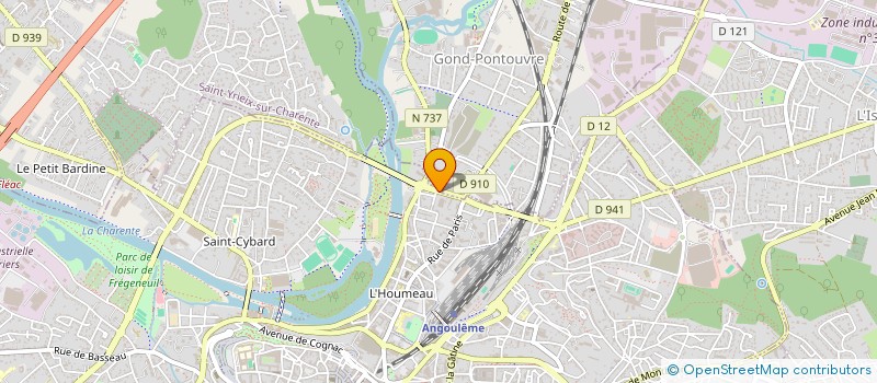 localisation de l'entreprise HLLC à ANGOULEME
