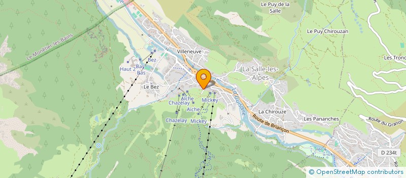 localisation de l'entreprise HLLJ  LA SALLE