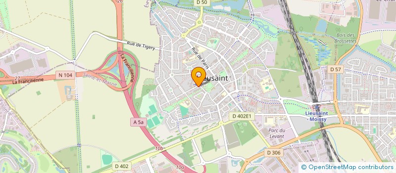 localisation de l'entreprise HLM ATHENEE  LIEUSAINT