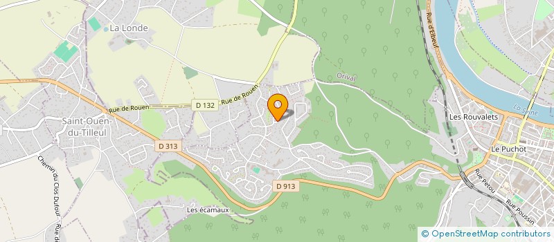 localisation de l'entreprise HLM IMMO  ELBEUF