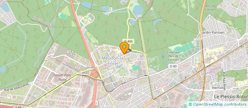 localisation de l'entreprise HLM INTERPROFESSIONNELLE REGION PARIS à MEUDON