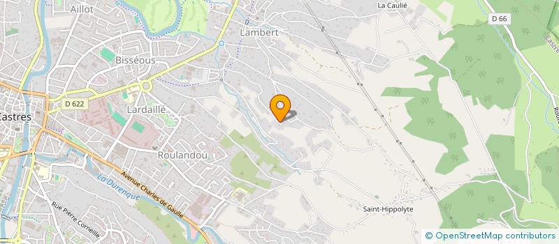 localisation de l'entreprise HLMAGA IMMO  CASTRES