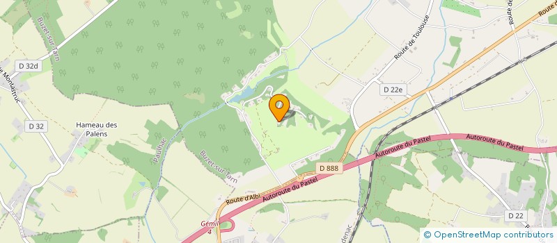 localisation de l'entreprise HLNIC  BUZET-SUR-TARN