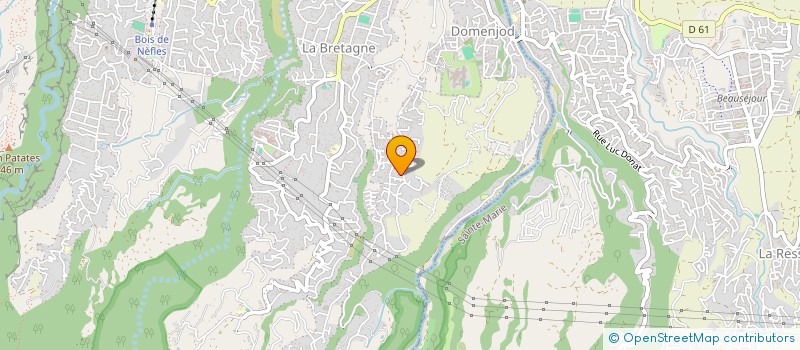 localisation de l'entreprise HLNJ  SAINT-DENIS