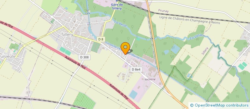 localisation de l'entreprise HLODGE à SILLERY