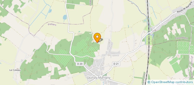 localisation de l'entreprise HLOLO  JAUNAY-MARIGNY