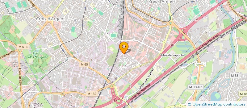 localisation de l'entreprise HLP GROUPE INTERNATIONAL à MONTPELLIER