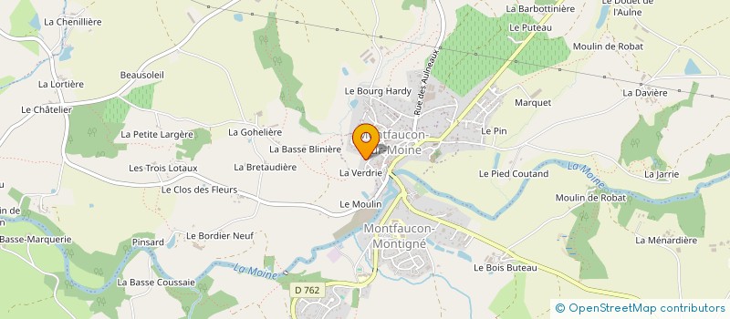 localisation de l'entreprise HLPB DENIS à SEVREMOINE