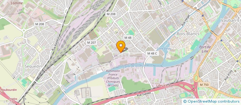 localisation de l'entreprise HLPDC à LILLE