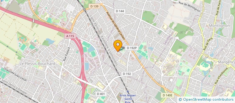 localisation de l'entreprise HLR ETANCHE à SAINT-PRIX