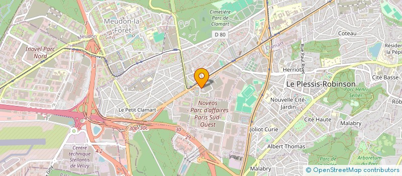localisation de l'entreprise HLR SERVICES  CLAMART