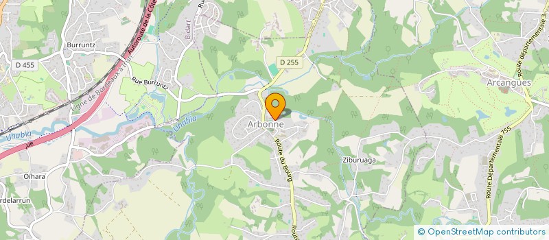 localisation de l'entreprise HLRACING  ARBONNE