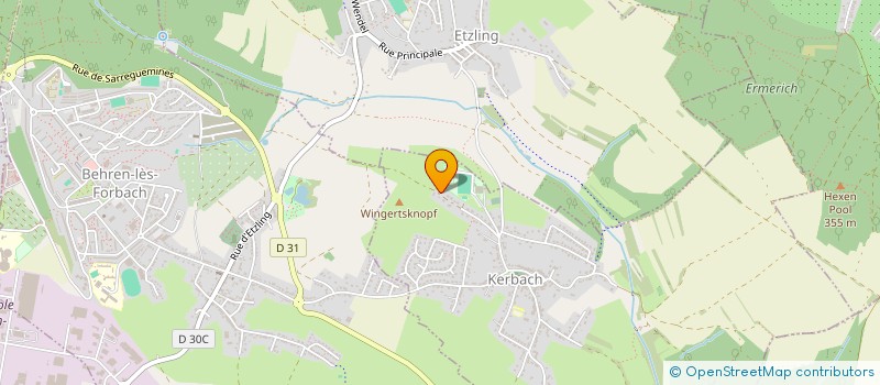 localisation de l'entreprise HLS CONSTRUCTION  KERBACH