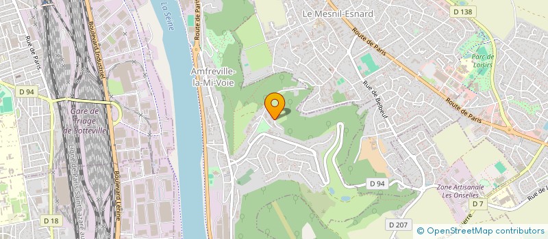 localisation de l'entreprise HLS PEINTURE  AMFREVILLE-LA-MI-VOIE