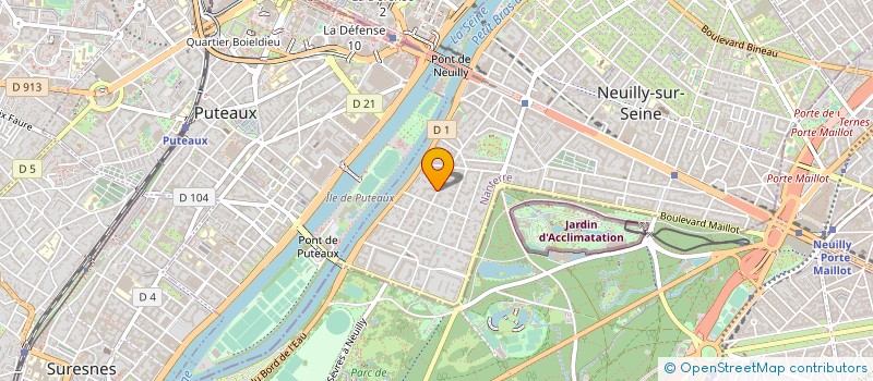 localisation de l'entreprise HLS REGULATION à NEUILLY-SUR-SEINE