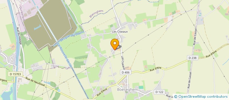 localisation de l'entreprise HLSK  BOESEGHEM