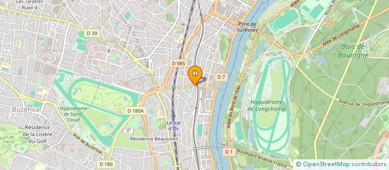 localisation de l'entreprise HLV à SURESNES