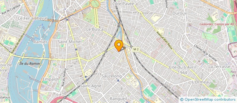 localisation de l'entreprise HLV à TOULOUSE