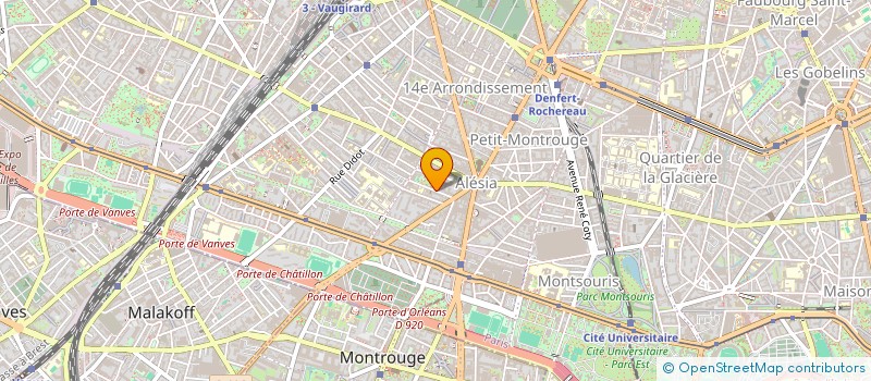 localisation de l'entreprise HLV  PARIS