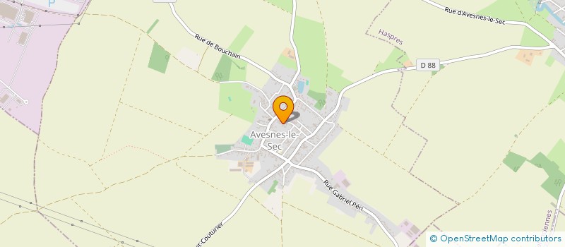 localisation de l'entreprise HLV AUDITION à AVESNES-LE-SEC