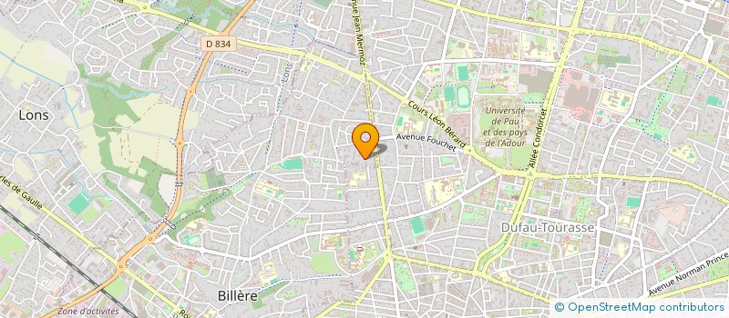 localisation de l'entreprise HLV NOTAIRES  BILLERE