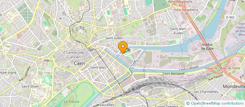 localisation de l'entreprise HLV PATRIMOINE à CAEN