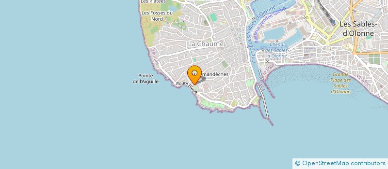 localisation de l'entreprise HM 2A à LES SABLES D'OLONNE