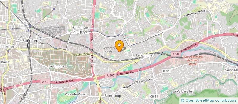localisation de l'entreprise HM à MARSEILLE