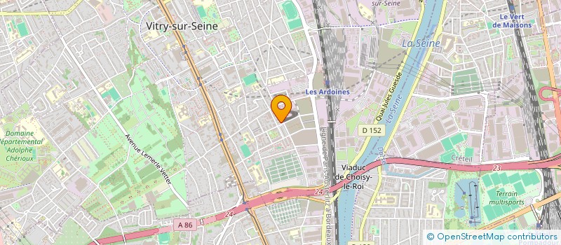 localisation de l'entreprise HM ADVISORY  VITRY-SUR-SEINE