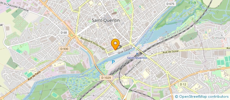 localisation de l'entreprise HM AMIENS CENTRE GARE  AMIENS