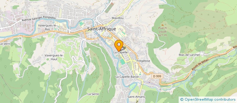 localisation de l'entreprise HM AUTO  SAINT-AFFRIQUE