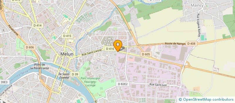 localisation de l'entreprise HM BAT à MELUN