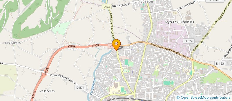 localisation de l'entreprise HM BATIMENT  GEYSSANS