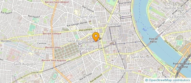 localisation de l'entreprise HM BORDEAUX  BORDEAUX