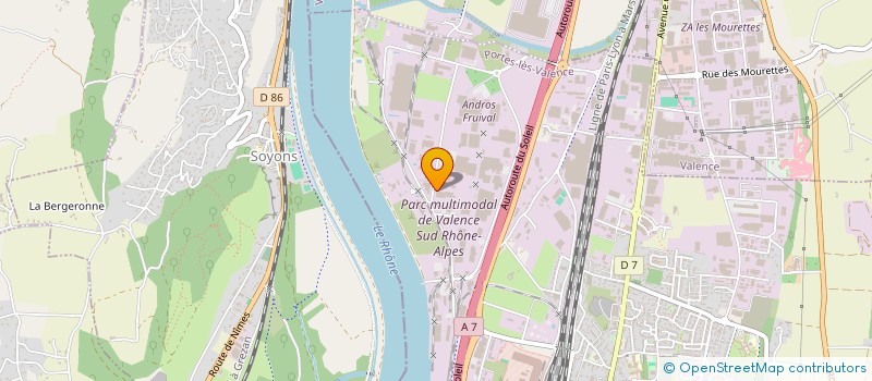 localisation de l'entreprise HM.CLAUSE  PORTES-LES-VALENCE