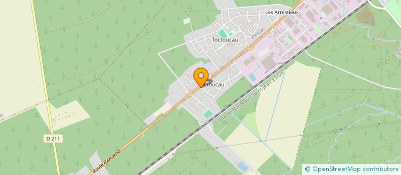 localisation de l'entreprise HM & CO  CESTAS