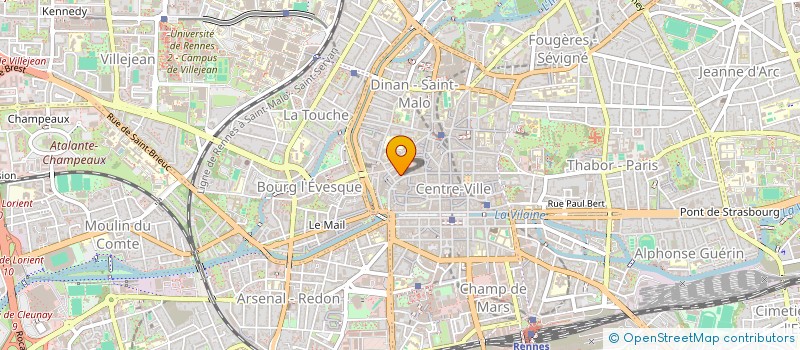 localisation de l'entreprise HM COMMEUREC  RENNES
