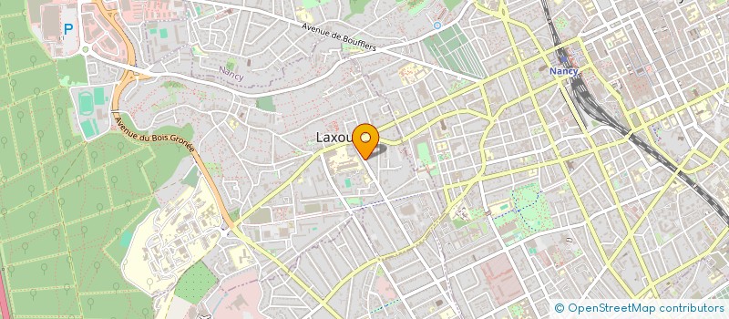 localisation de l'entreprise HM CONCEPT à LAXOU