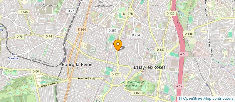 localisation de l'entreprise HM CONSEIL à L'HAY-LES-ROSES