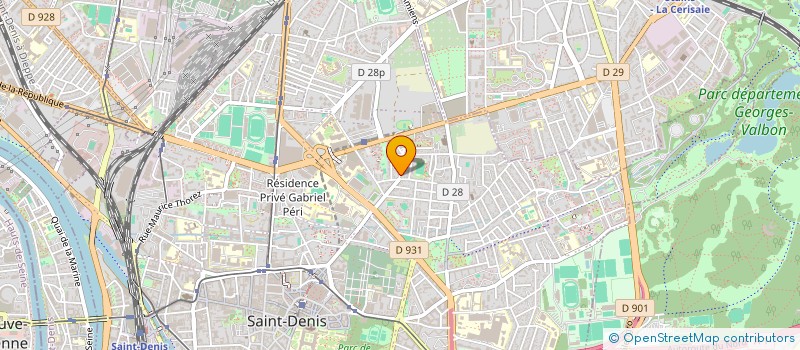 localisation de l'entreprise HM CONSEILS ET REALISATIONS  SAINT-DENIS