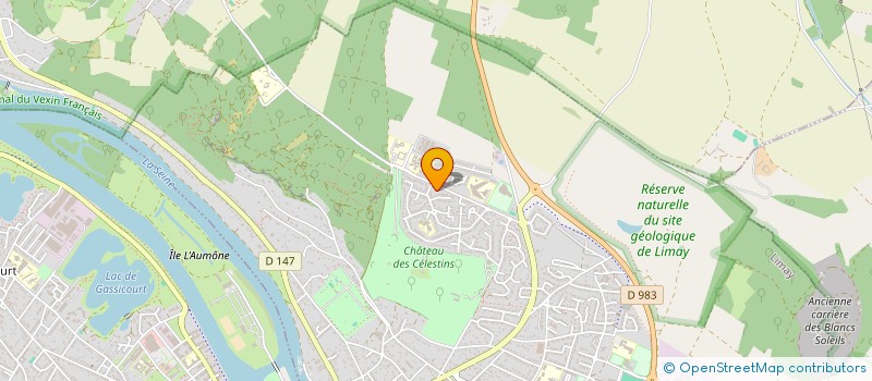 localisation de l'entreprise HM DIFFUSION  LIMAY