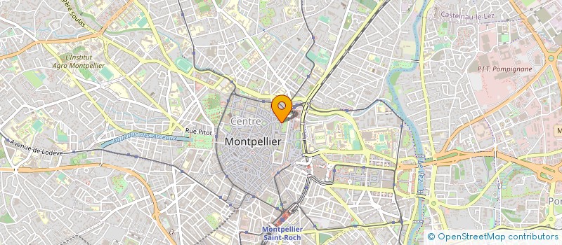 localisation de l'entreprise HM DISTRIBUTION à MONTPELLIER
