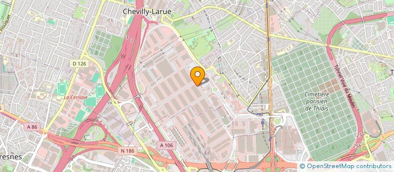 localisation de l'entreprise HM DISTRISUD  CHEVILLY-LARUE