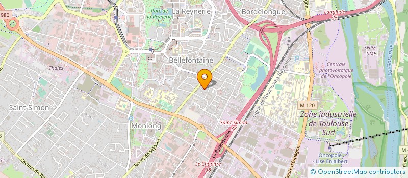 localisation de l'entreprise HM ELECTRONICS FRANCE à TOULOUSE