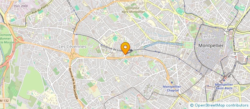 localisation de l'entreprise HM ET ASSOCIES  VILLENEUVE LES AVIGNON