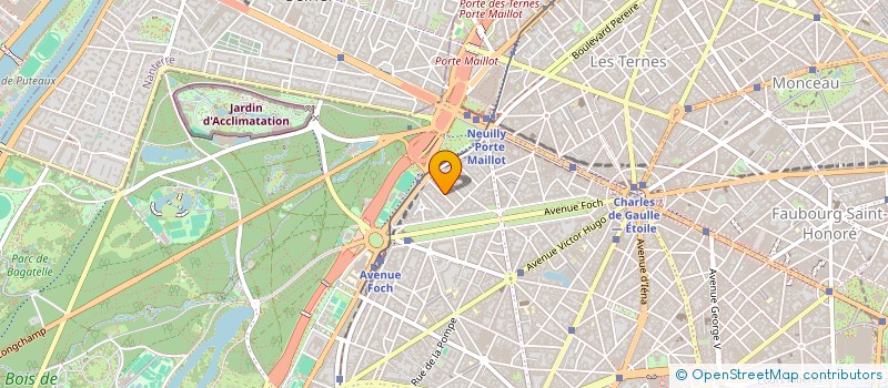 localisation de l'entreprise HM EURO TRAVEL  PARIS