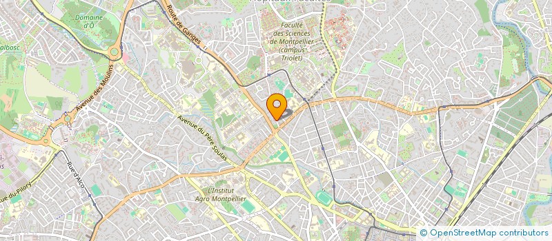 localisation de l'entreprise HM FACADE 34 à MONTPELLIER
