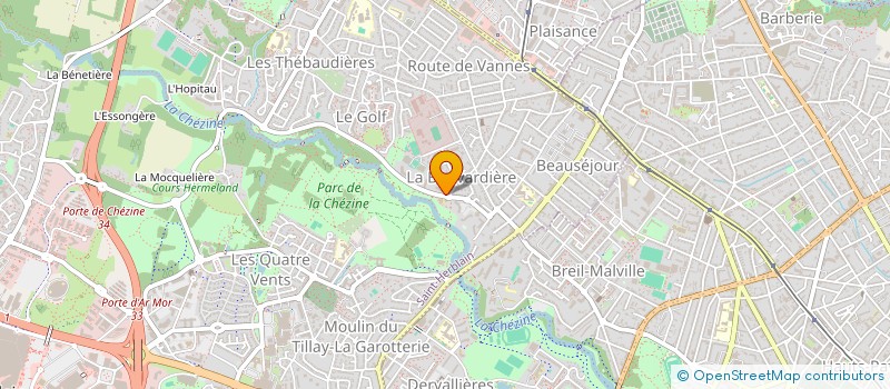 localisation de l'entreprise HM FINANCEMENT ET IMMOBILIER à SAINT-HERBLAIN