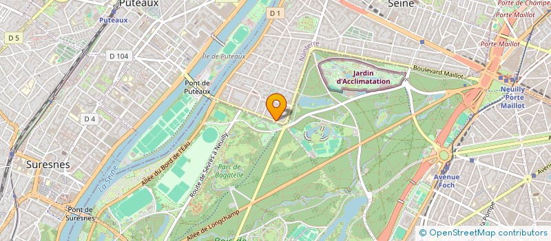 localisation de l'entreprise HM FINANCES à NEUILLY-SUR-SEINE